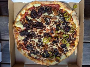 Meat Out with Jalapeños. at Big Nonna's in Austin