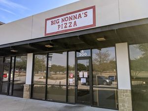 The banner is up! at Big Nonna's in Austin