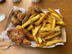 Chickenish 'Bucket' at Chickenish - Hackney Wick in East London