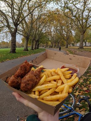 Zero Clucks Given at Chickenish - Walthamstow in East London