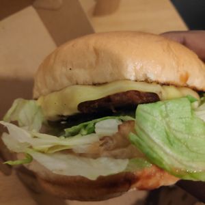 Chickn style burger at Chickenish - Walthamstow in East London