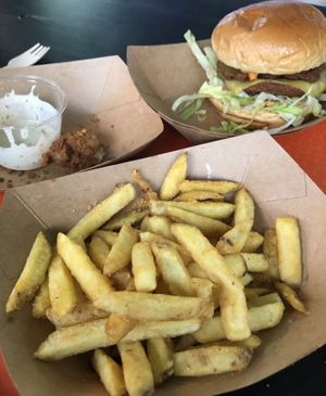 Half eaten before afterthoughts of a photo at Chickenish - Walthamstow in East London