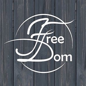 Logo at FreeDom in St Petersburg