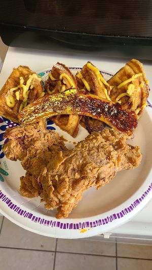 Can I get a Cluck Yeah!!! at HapPea Vegans in Austin