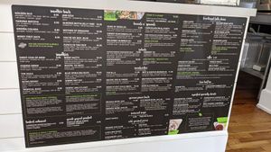 Menu at Good Life Organic Kitchen in Lancaster