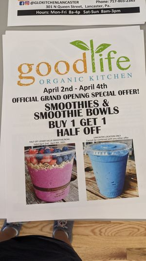 Grand opening at Good Life Organic Kitchen in Lancaster