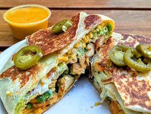 Sisig Cruch-A-Dilla at Señor Sisig in San Francisco