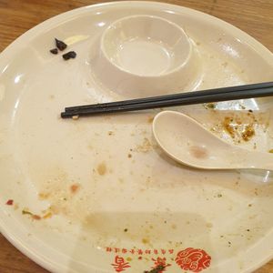 Too tasty to show the food. Lol at Su Xiang Vege Spicy Hotpot 素香麻辣香锅餐厅 in Penang