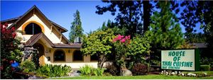 Exterior of restaurant at House of Thai Cuisine in Ashland