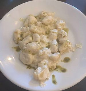 Gnocchi ai 4 formaggi vegan at Status Quo in Rome
