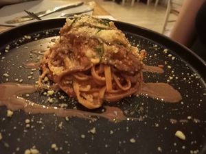 Tagliatelle at Status Quo in Rome