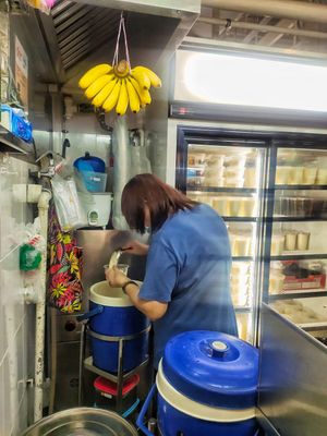 Preparing at Origin 草地人 in Central Singapore