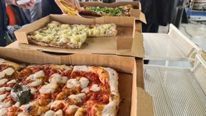 Pizzas for a private event at Ship4Good in Newcastle