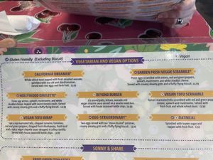 Menu  at Flying Biscuit Cafe in Birmingham