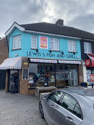 Exterior #Veganuary at Lewis's Fish & Grill in Maidstone