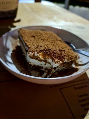 Best tiramisu I've ever tasted at A Tribo in Barao De Sao Joao