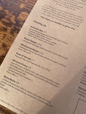 Delicious choices  at A Tribo in Barao De Sao Joao