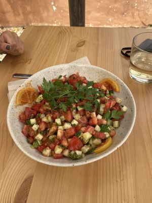 Salad at A Tribo in Barao De Sao Joao
