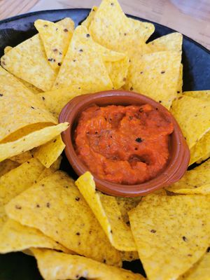 Nachos at A Tribo in Barao De Sao Joao