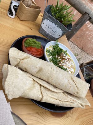 Local chickpeas, can’t remember the name at A Tribo in Barao De Sao Joao