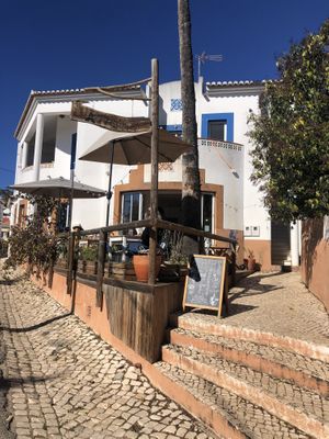 Killer terrace  at A Tribo in Barao De Sao Joao