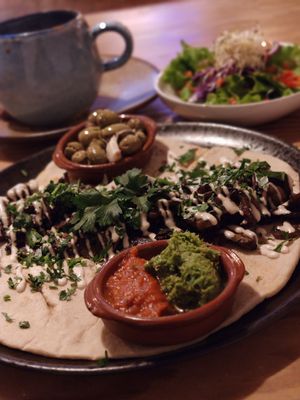 Shawarma at A Tribo in Barao De Sao Joao