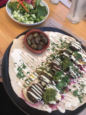 Falafel Goodness  at A Tribo in Barao De Sao Joao
