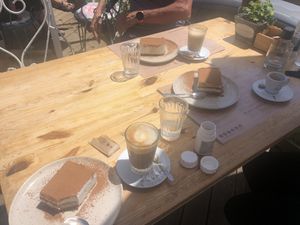 Tiramisu all round   at A Tribo in Barao De Sao Joao