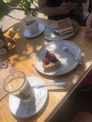 Atribo is coffee & dessert heaven   at A Tribo in Barao De Sao Joao