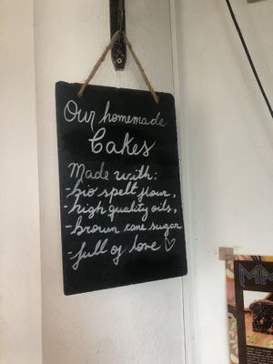 Vegan 🌱 cakes   at A Tribo in Barao De Sao Joao