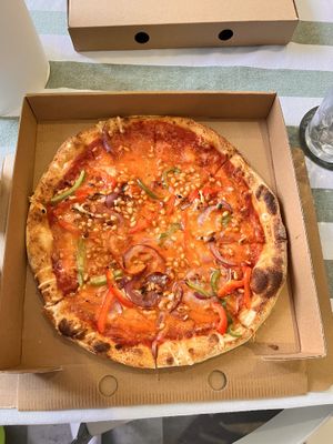   at Pure Pizza in Edinburgh