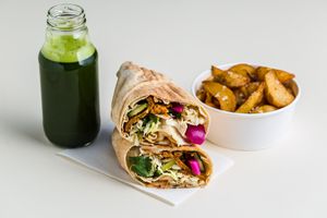 Vegan Kebab Krowarzywa at Krowarzywa - Wolnica in Krakow