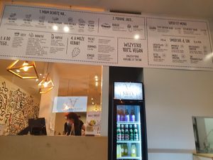 Menu at Krowarzywa - Wolnica in Krakow