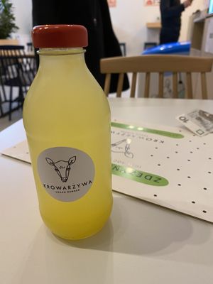 Lemonade at Krowarzywa - Wolnica in Krakow