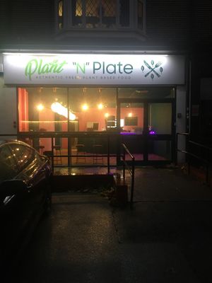 Outside at Plant N Vibe – Street Food by Plant N Plate in Birmingham