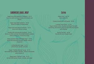 Menu at Plant N Vibe – Street Food by Plant N Plate in Birmingham