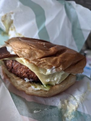 The American 😋 at Plant N Vibe – Street Food by Plant N Plate in Birmingham