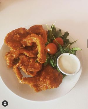 Buffalo Oyster Wings   at Plant N Vibe – Street Food by Plant N Plate in Birmingham