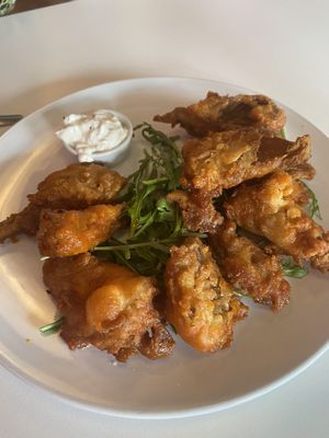 Buffalo Oyster Wings   at Plant N Vibe – Street Food by Plant N Plate in Birmingham