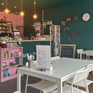 Interior decor  at Plant N Vibe – Street Food by Plant N Plate in Birmingham