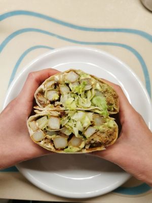 California burrito at Le Mariachi in Montreal