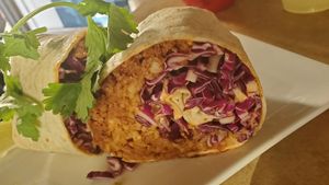 Burito Nouveau mexique at Le Mariachi in Montreal