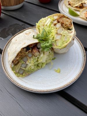 Californie Burrito at Le Mariachi in Montreal