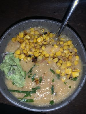 Soup of the day at Le Mariachi in Montreal