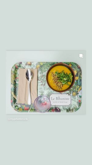 Soup of the day at Le Botaniste - UWS in New York City