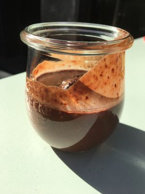 Chocolate chia mud  at Le Botaniste - UWS in New York City