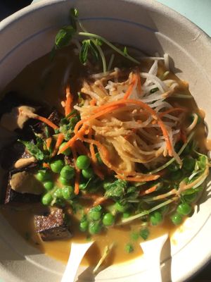 Magic miso 🍜  at Le Botaniste - UWS in New York City