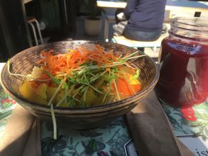 Moroccan  bowl & Beet detox 😉 at Le Botaniste - UWS in New York City