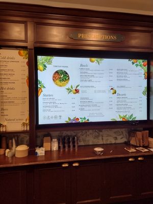 Menu at Le Botaniste - UWS in New York City