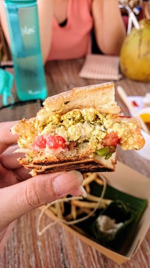 tofu sandwich at Swich Sandwiches in Tibubeneng